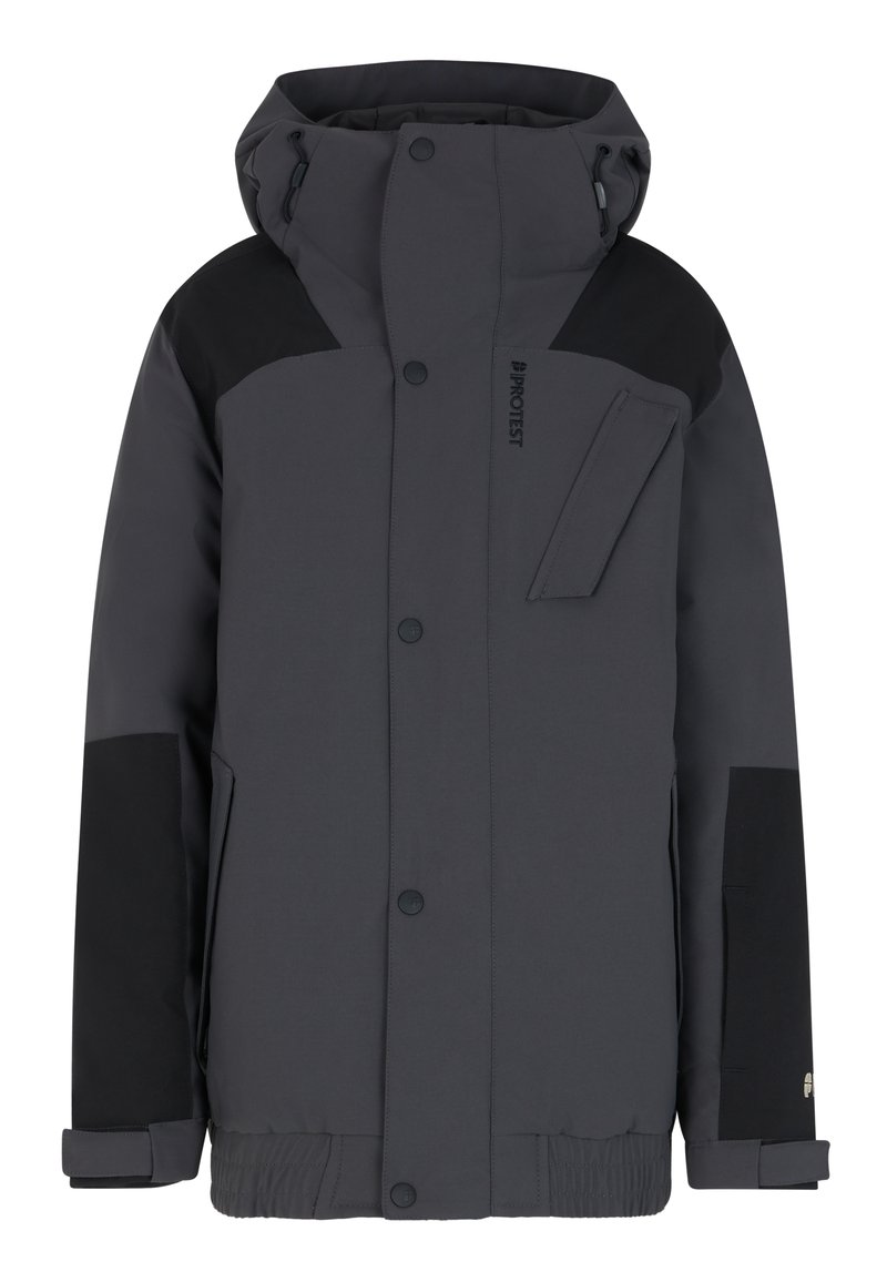 Chaqueta De Esquí Y Snowboard Protest PRTWixan JR – Impermeable Y Transpirable Para Jóvenes Aventureros (PVRE GREEN)