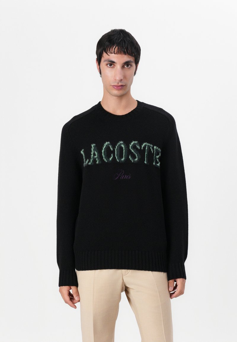 Lacoste Džemperis - black/green
