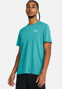 Under Armour LAUNCH - Camiseta deportiva - circuit teal