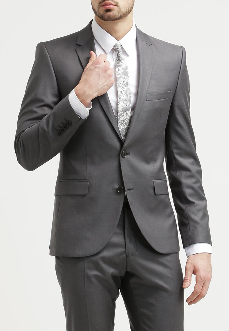 SELECTED HOMME Herren Anzugjacke – Schmale Passform Slim Fit, Aus Viskose-Mischgewebe, Mit Doppel-Knopfleiste