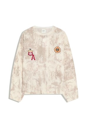 Bershka, CAMOUFLAGE MESH - SWEATER - Mikina - khaki