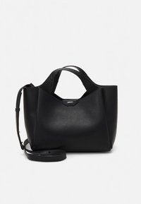 DKNY WILLA SATCHEL - Handväska - black