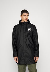Fila REYES RAIN COAT - Casaco impermeável - black