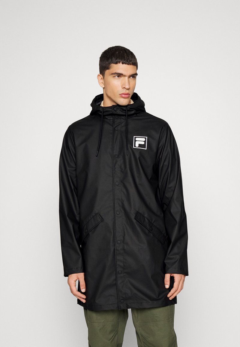Fila REYES RAIN COAT - Casaco impermeável - black