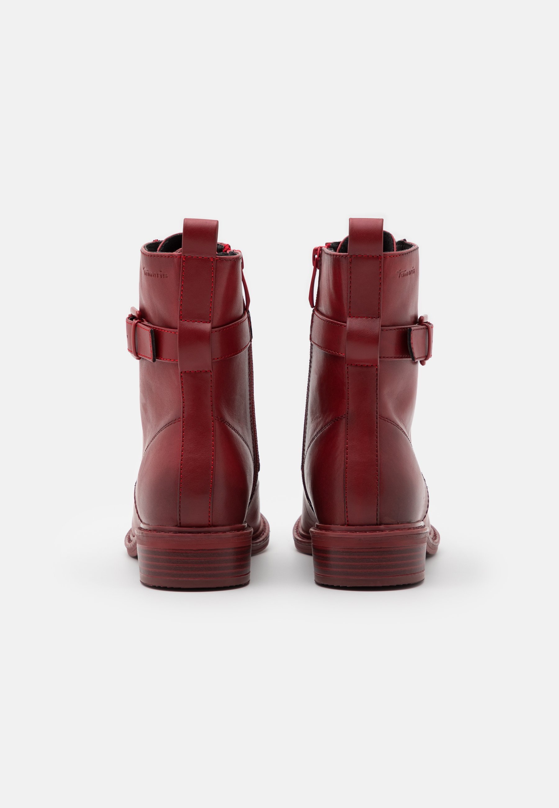 tamaris red boots