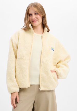 American Vintage, AMERICAN VINTAGE FLEECEJACKE HOK - Fleecejas - ecru