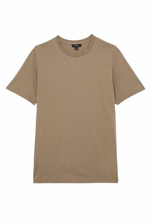Reiss REGULAR FIT BLESS CREW NECK - Osnovna majica kratkih rukava - light taupe brown