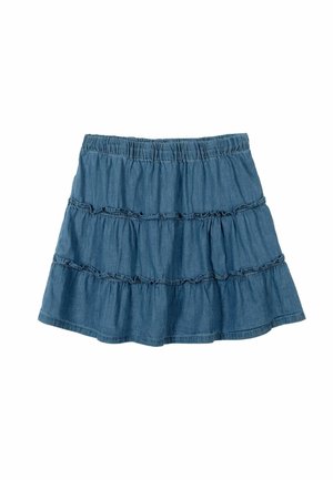 A-snit nederdel - blue demin