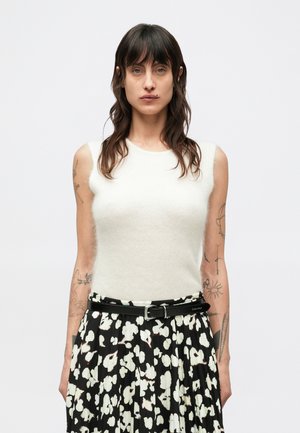 NAYA - Strikkegenser - white