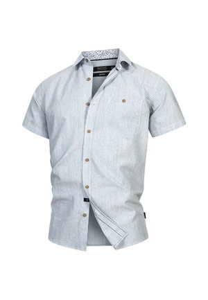 INDICODE JEANS, INDICODE JEANS HEMD KURZARM INKISS - Skjorter - sky way