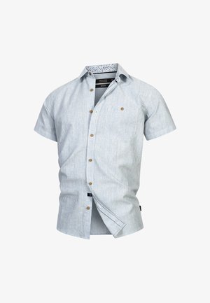 INDICODE JEANS, INDICODE JEANS HEMD KURZARM INKISS - Skjorter - sky way