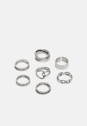 ONSCARTER RING 7 PACK - Bague - silver-coloured