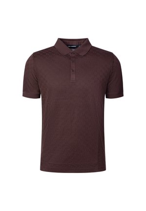 KARL LAGERFELD, BEKLEIDUNG 745006 - Poloshirt - black-brown