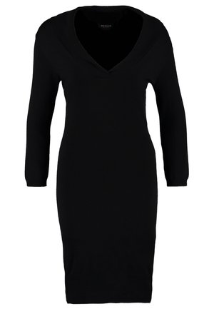Abito in maglia - black