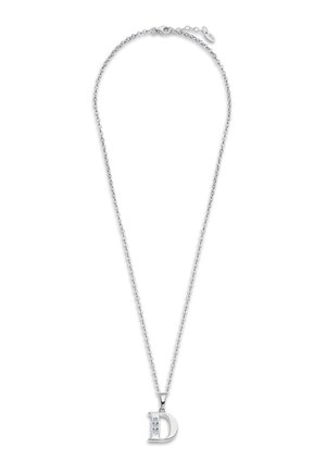 Lotus Silver BUCHSTABE D - Collier - silberfarben