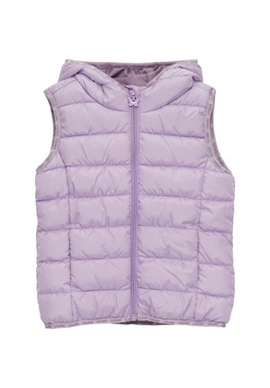 MIT LOGO DETAILS - Weste - lavendel