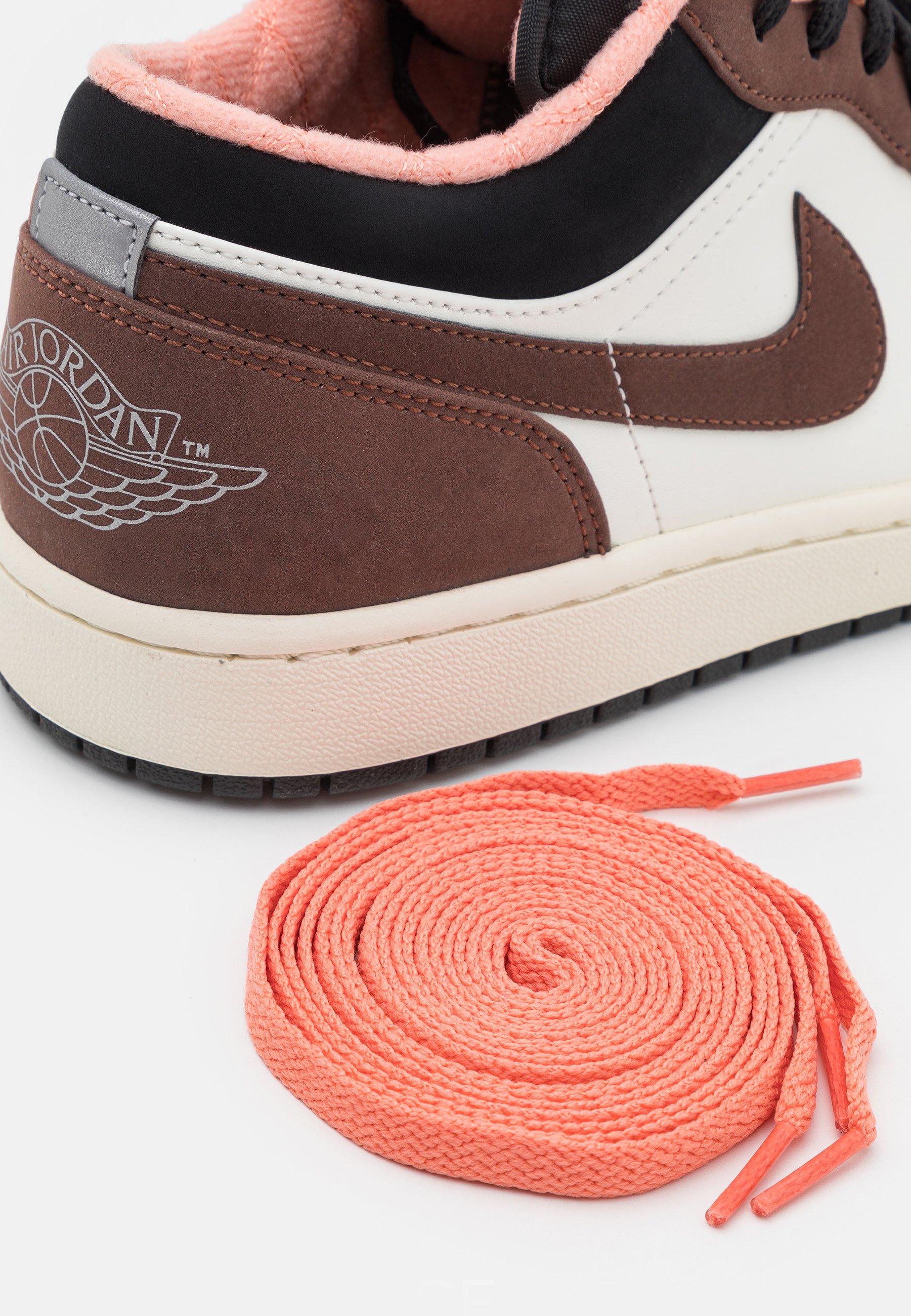 Jordan AIR 1 SE - Trainers - light chocolate/crimson bliss/black/sail/brown  - Zalando.de