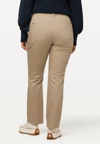 Ulla Popken Straight leg jeans - beige