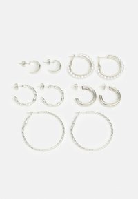 ONLCREOL EARRING 5 PACK - Oorbellen - silver-coloured