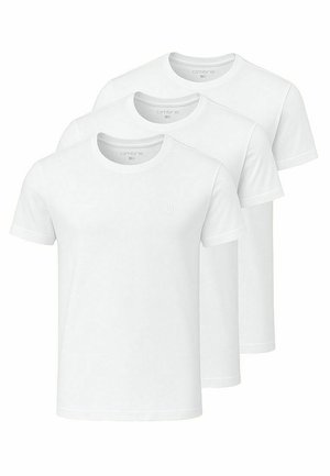 SET OF 3 - Camiseta básica - white