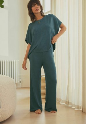 SET - Komplet pižame - teal blue