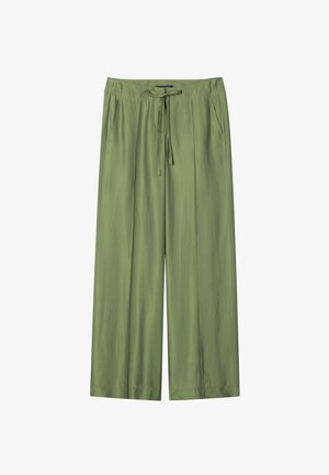 Luisa Cerano, WIDE - Trousers - moss green