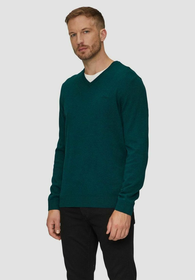 s.Oliver Strickpullover - blaugrun
