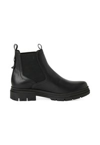 Tamaris ELEGANTE CHELSEA MIT TOUCH-IT - Botine cu platformă - black leather