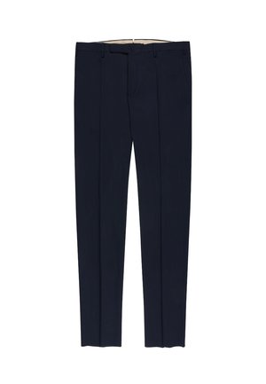 PANTALON SLIM FIT EN LAINE TROPICALE - INCOTEX - Spodnie materiałowe