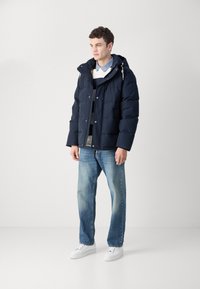 GANT JACKET - Dunjakker - evening blue