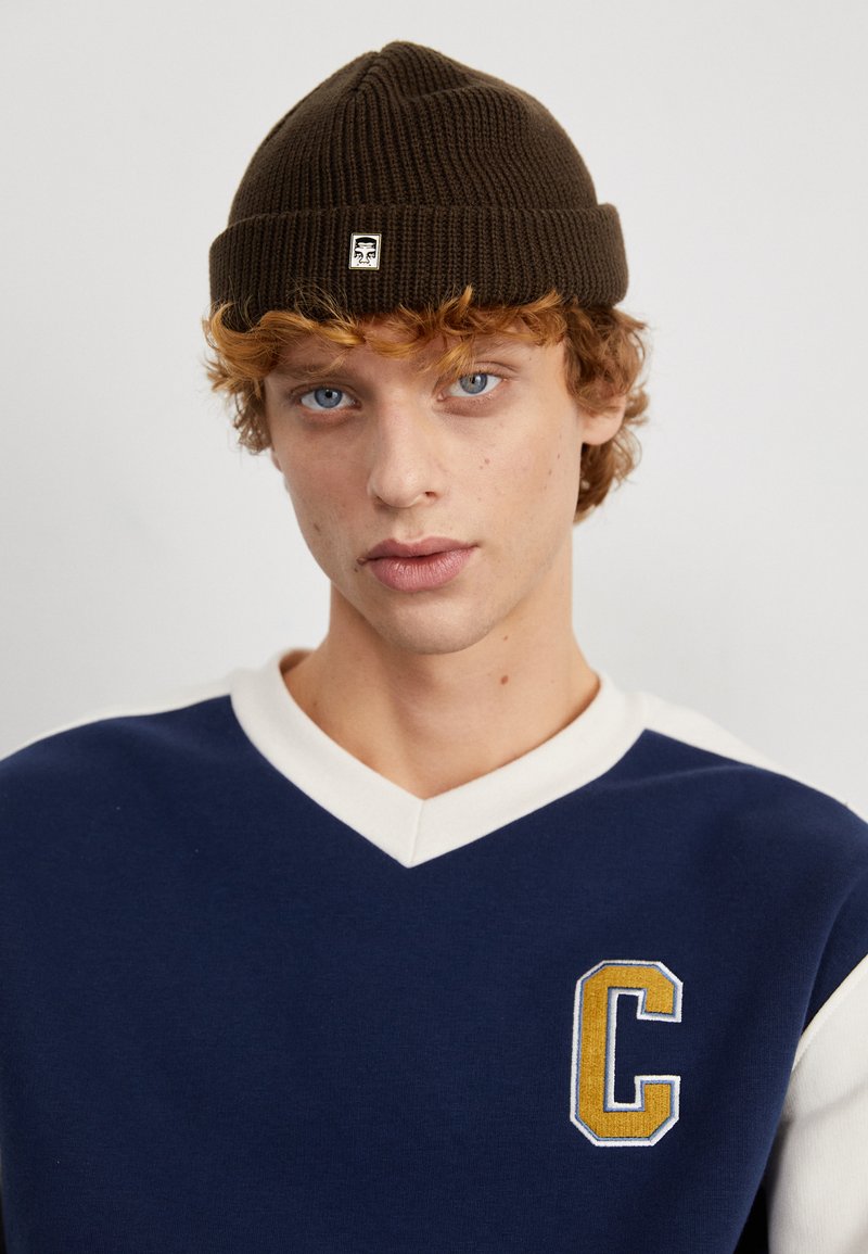 Obey Clothing MICRO BEANIE UNISEX - Mütze - jave brown/dunkelbraun 