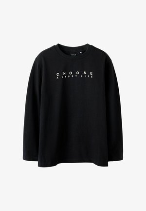 T-shirt à manches longues - black