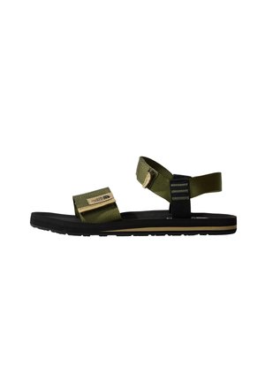 SKEENA - Sandalias de senderismo - forest olive tnf black