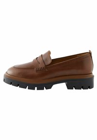 Next - FOREVER COMFORT CLEATED - Įmautiniai batai - tan brown Miniatiūros vaizdas 1