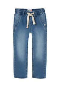 Noppies baby denim regular tuinbroek medium blue denim