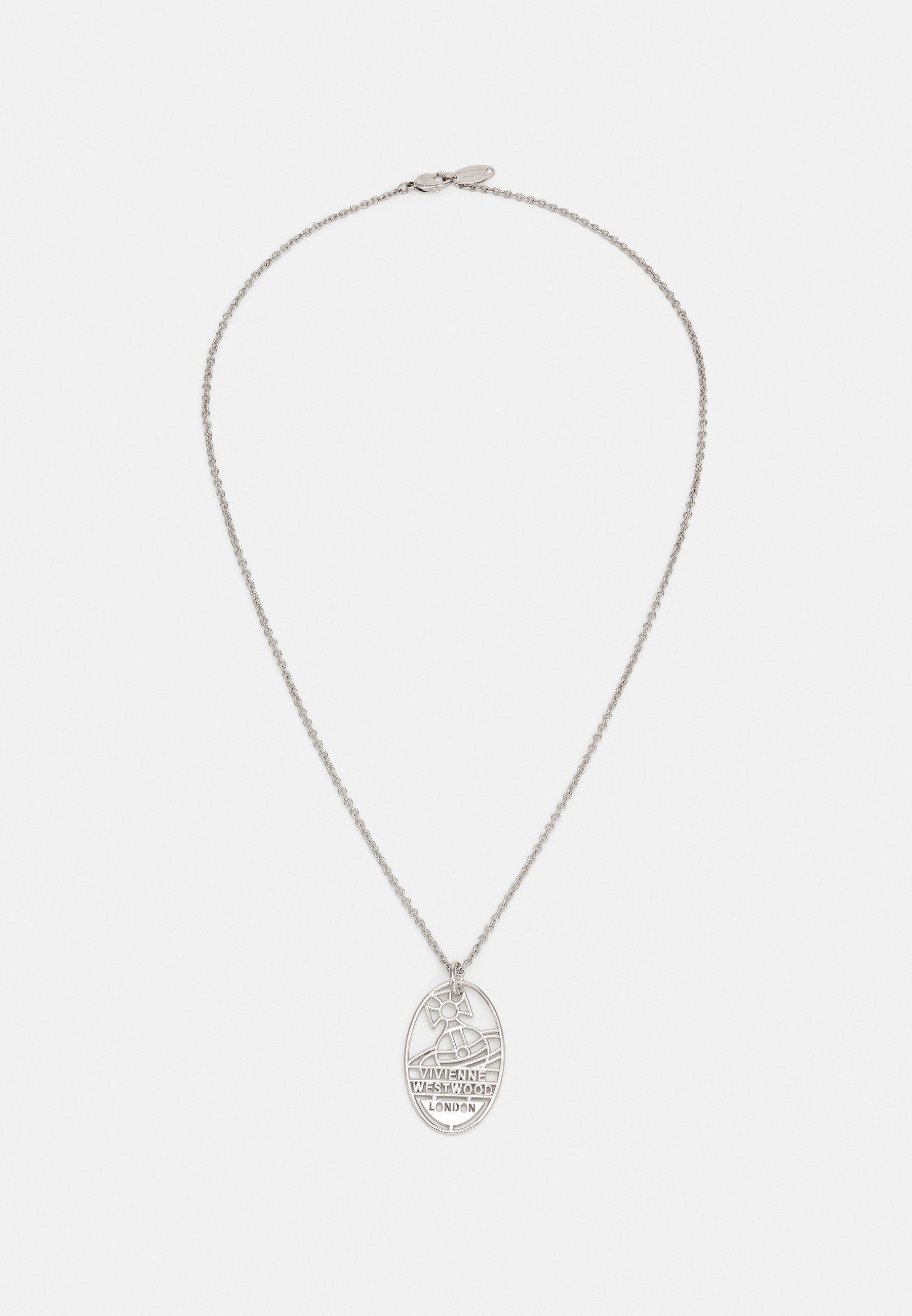 Vivienne Westwood Archibald Pendant Unisex Necklace Rhodium Silver Coloured Zalando Ie Vivienne Westwood Archibald Pendant Unisex Necklace Rhodium Silver Coloured Zalando Ie