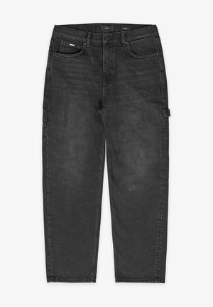 EIGHTYFIVE BAGGY WITH LOOP - Baggy Jeans - black washed