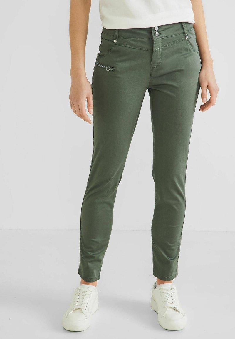 Street One Kalhoty - light green