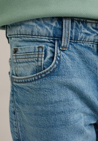 WE Fashion Tiesaus kirpimo džinsai - light blue