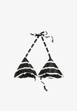Next REVERSIBLE REGULAR FIT - Bikinitop - black/white stripe