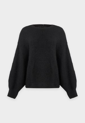 ONLY, ONLNELLIE O NECK - Jersey de punto - black