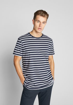 Print T-shirt - navy
