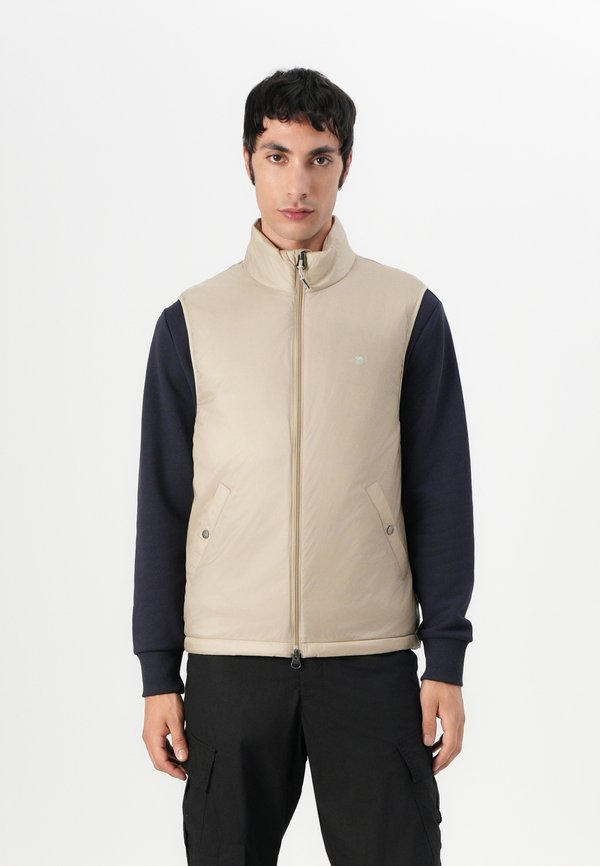 LIGHT INSULATED VEST - Waistcoat - concrete beige