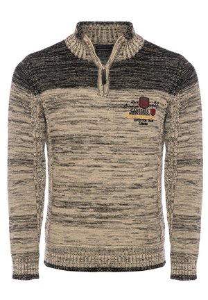 Strickpullover - beige