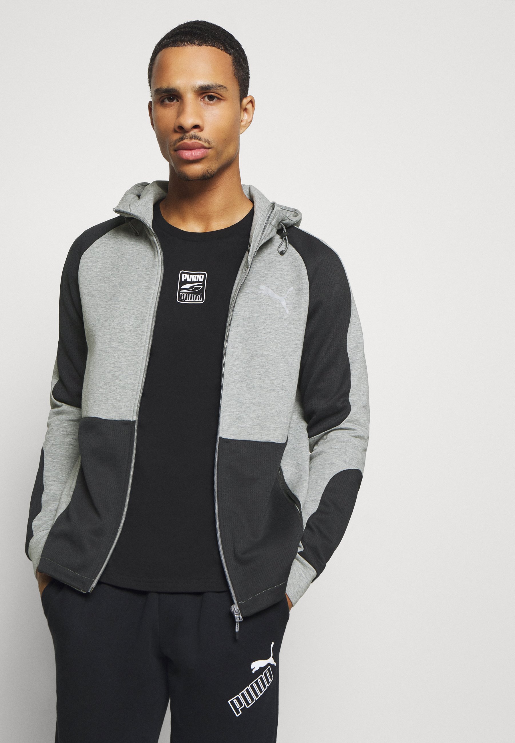 Puma EVOSTRIPE HOODIE - Zip-up 