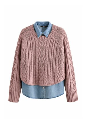 TALL FIT - LAYER - Džemper - pink blush