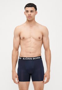 Björn Borg SPORTS 5 PACK - Boxer alsónadrág - blue/black/stone