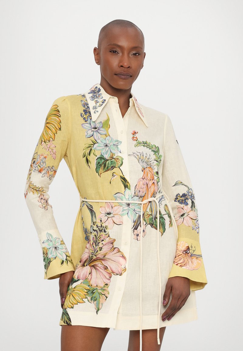 Alemais OLEANDER MINI DRESS - Shirt dress - multi-coloured - Zalando Alemais OLEANDER MINI DRESS - Shirt dress - multi-coloured - Zalando