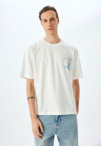 Koton Camiseta estampada - white