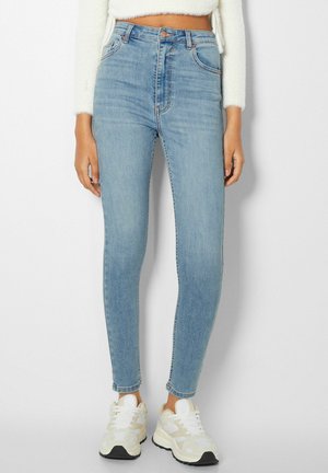 HIGH WAIST - Jeans Skinny Fit - light blue denim